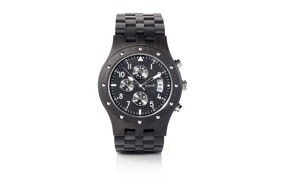 Reloj de Madera Sandal CHRONO NIGHT...  Venta al Por Mayor y Detalle | Root® Watches 